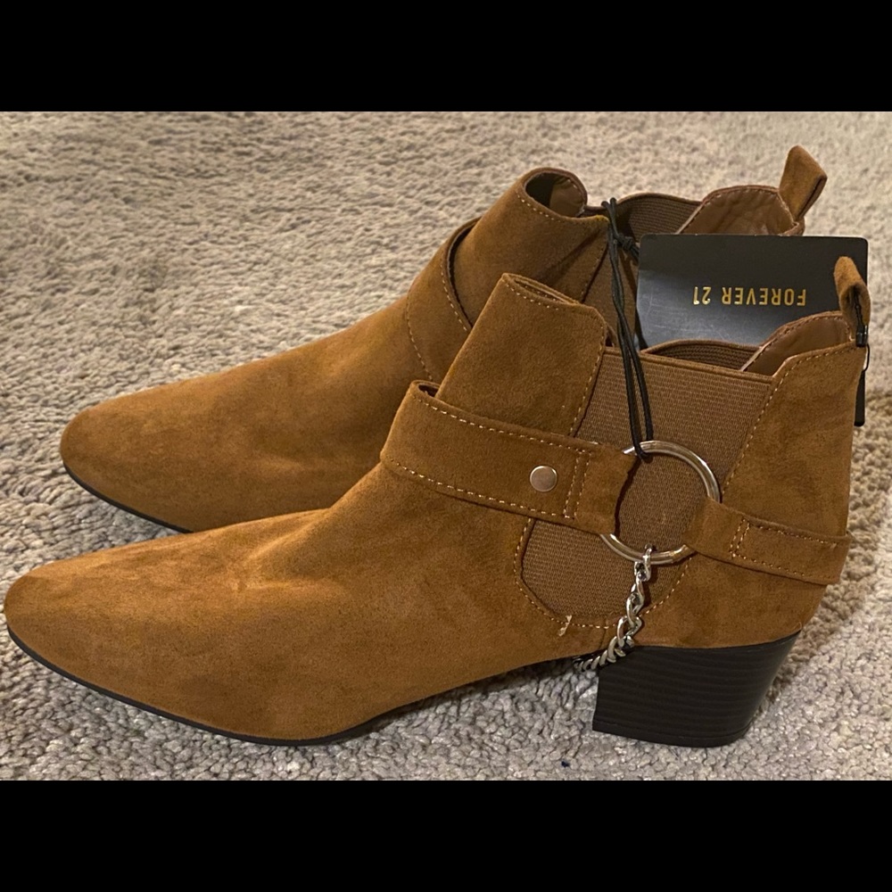 Forever 21 booties never worn before brand new